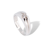 Anello Salvini Donna in Oro bianco Diamante 0.15 Ct SAU27365 - SAU27365